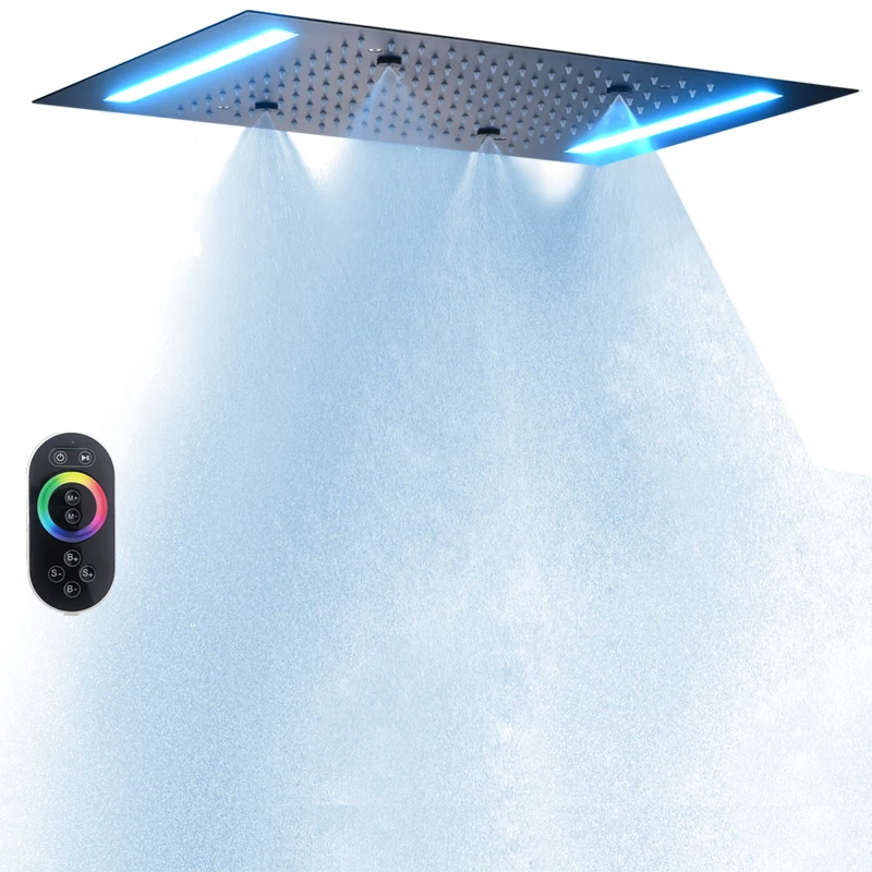 Spa & Wellness Retreat - Plafondmontage Spa Douchesysteem met LED-verlichting, vernevelende