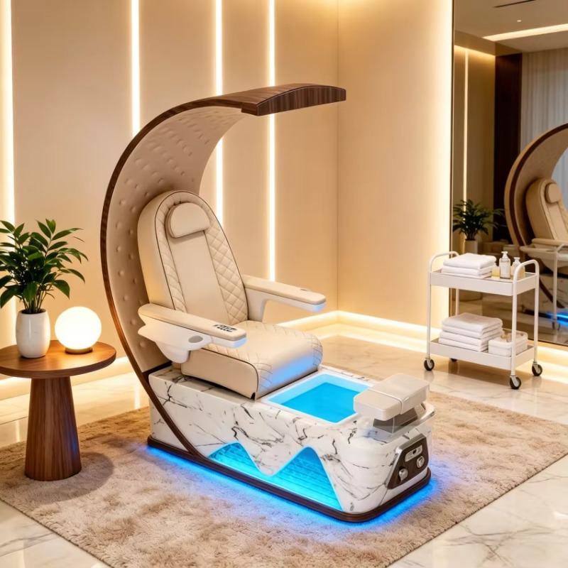 Wellness Spa With Hotel - Luxe elektrische pedicure massage stoel, moderne
