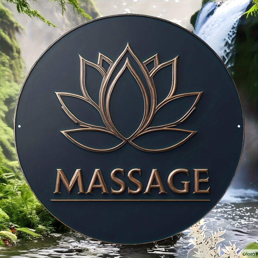 Spa Wellness Yoga - Voor Lotus-Flower & Spa Wall Art