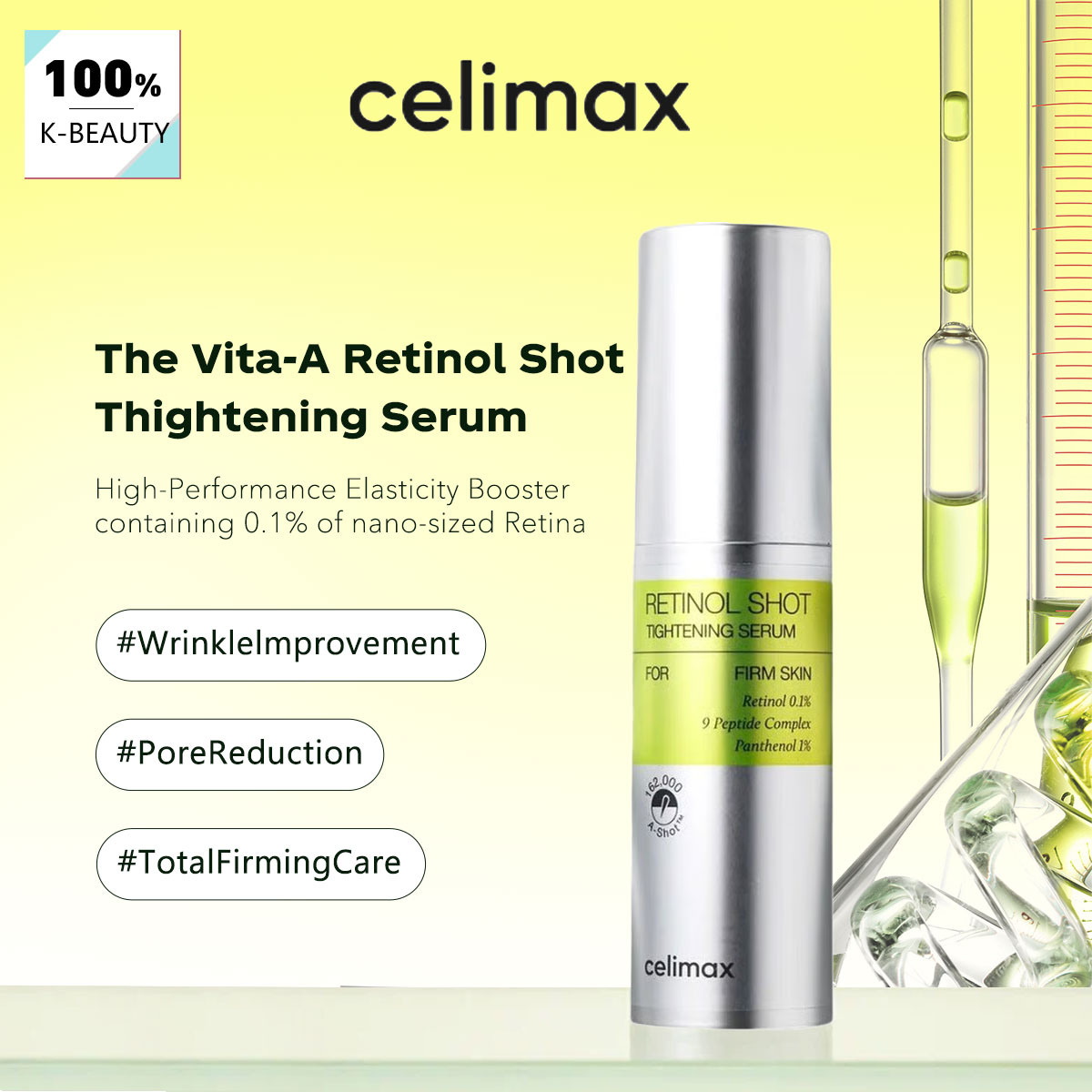 The Ordinary Serum Hyaluronic Acid - Celimax THE VITA-A RETINOL SHOT VERSTEVIGENDE
