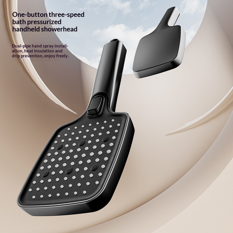 Grijze Gun Shower Set Luxe Hot - Spa & Wellness Retreat recensie en prijs