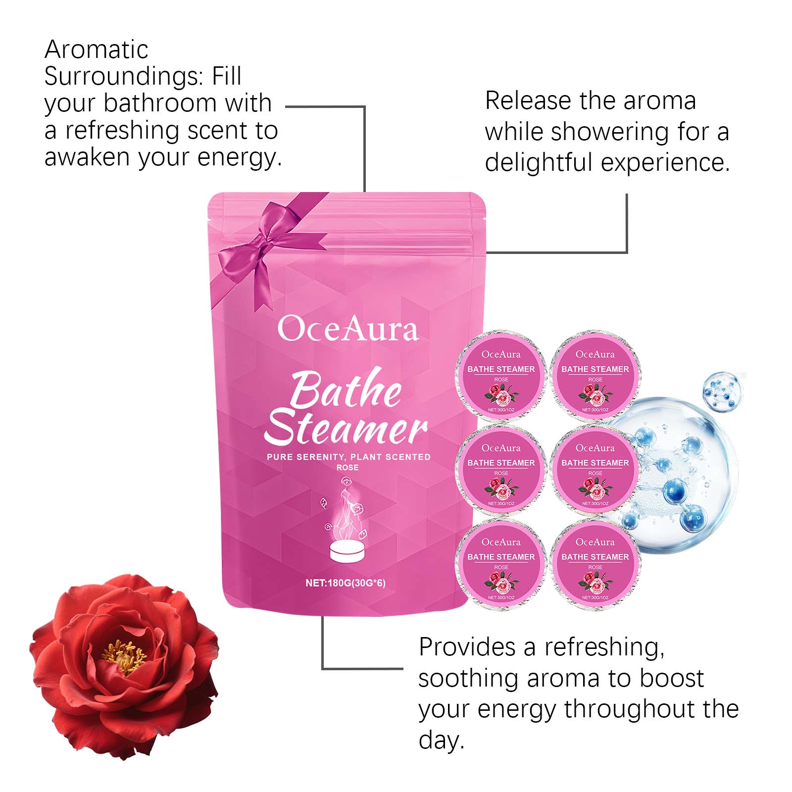 Douchetabletten Aromatherapie  - Shower Steamer Tablet recensie en prijs