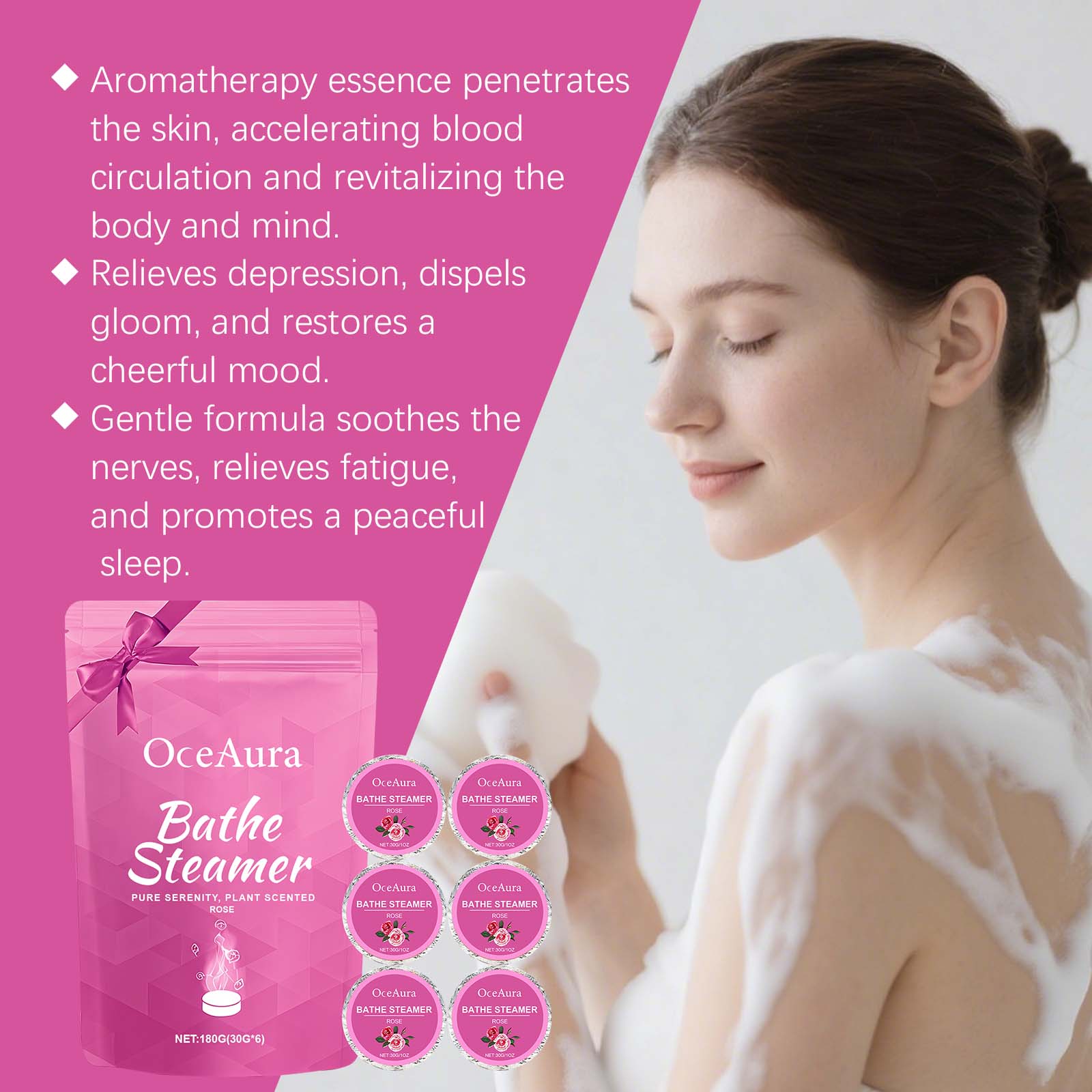 Douchetabletten Aromatherapie  - Shower Steamer Tablet recensie en prijs