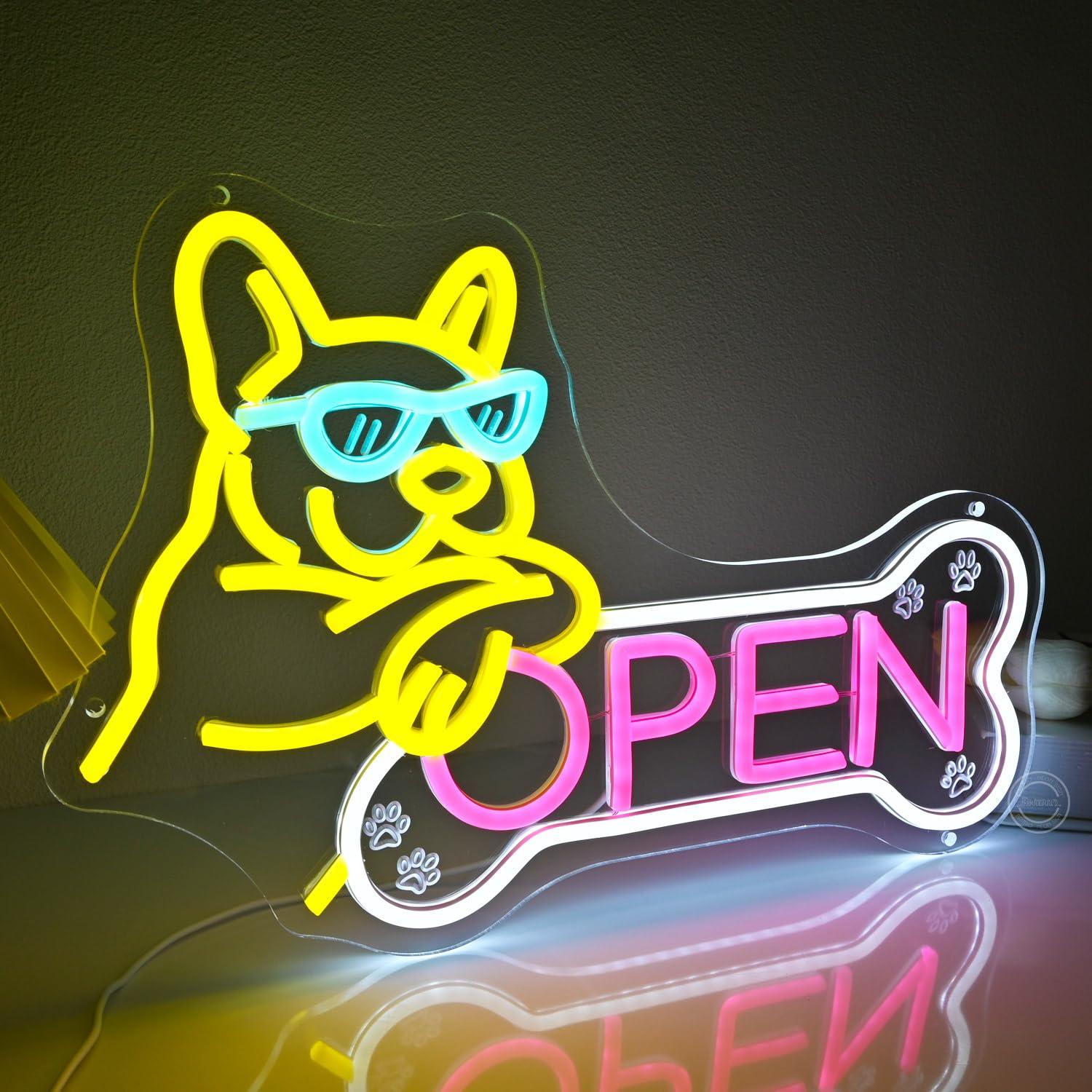 Open Neon Lichtreclame voor di - Spa & Wellness Retreat recensie en prijs